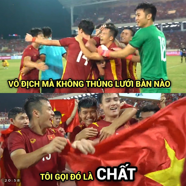 U23 Việt Nam giành huy chương vàng với kỷ lục bất bại và không thủng lưới bàn nào.
