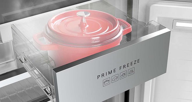 Prime Freeze là công nghệ lần đầu tiên được Panasonic phát triển với khả năng cấp đông nhanh gấp 5 lần