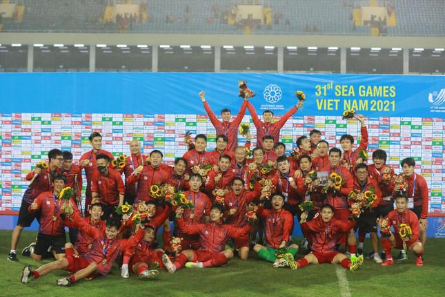 Sau SEA Games 31, các cầu thủ U23 Việt Nam lại bắt tay vào chiến dịch VCK U23 châu Á cùng tân HLV Gong Oh-kyun. Ảnh: Như Ý