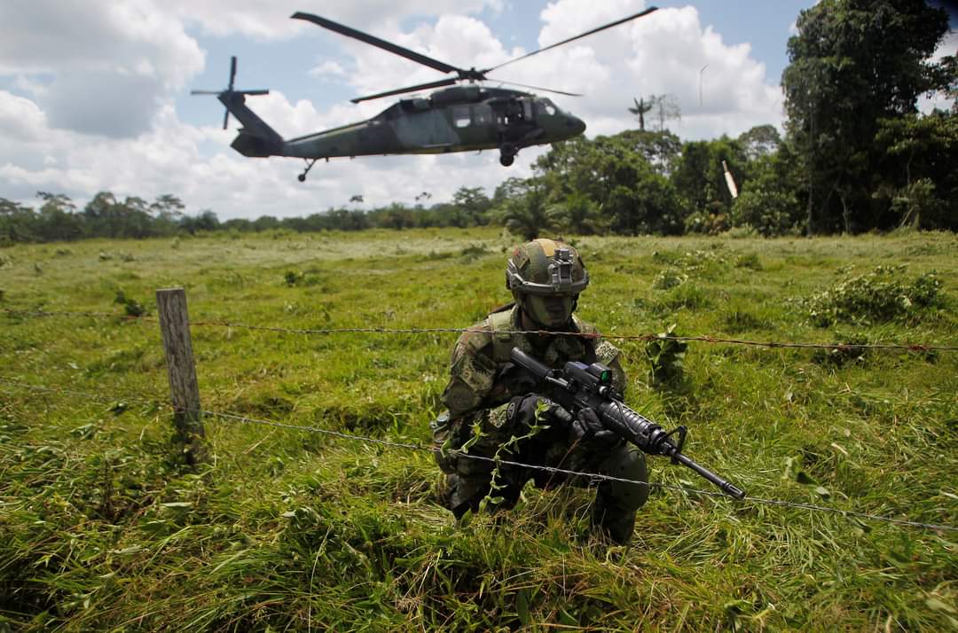 Colombia được đánh giá là quốc gia có lực lượng quân sự mạnh ở Nam Mỹ (ảnh: NY Times)