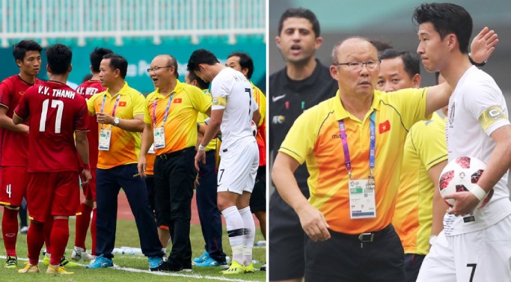 Son Heung Min từng "nghe lén" chiến thuật của thầy Park, khi Olympic Việt Nam gặp Olympic Hàn Quốc ở bán kết ASIAD 2018