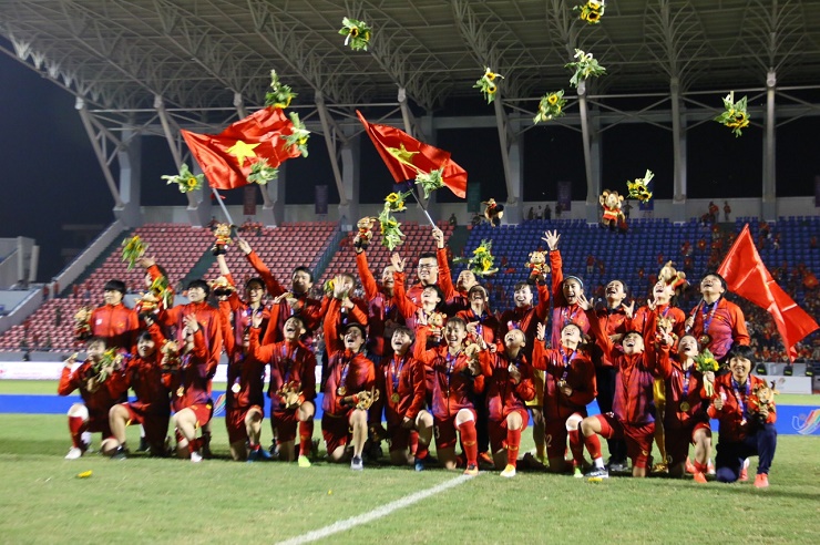 ĐT nữ Việt Nam lần thứ 3 liên tiếp đoạt HCV SEA Games