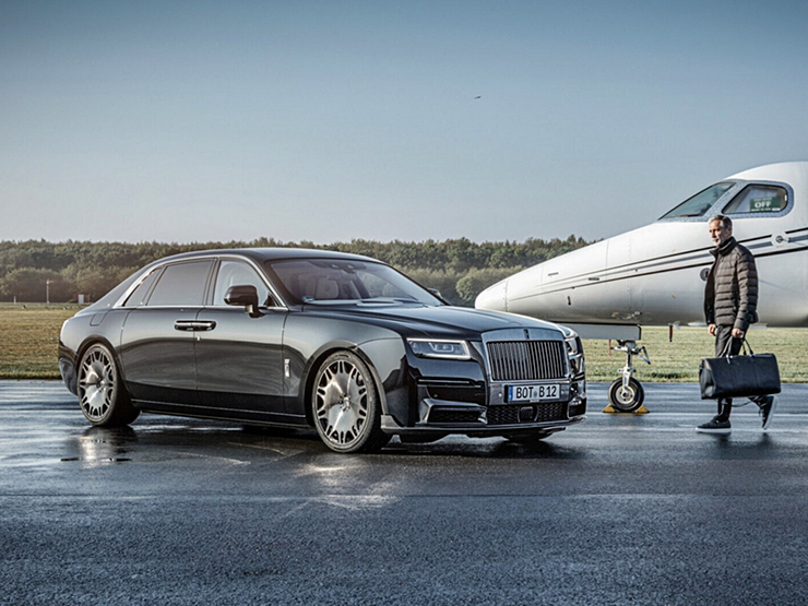 Rolls-Royce Ghost thêm ngầu với gói nâng cấp từ Brabus