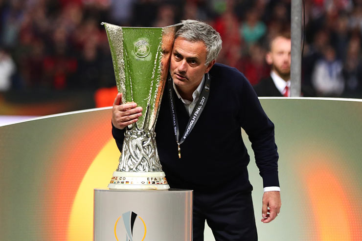 Mourinho vô địch Europa League năm 2017 cùng MU, danh hiệu châu Âu gần nhất của ông