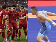 Thể thao - Dấu ấn SEA Games: &quot;Khổng lồ&quot; 130kg ăn mừng như Ronaldo và HCV bóng đá U23