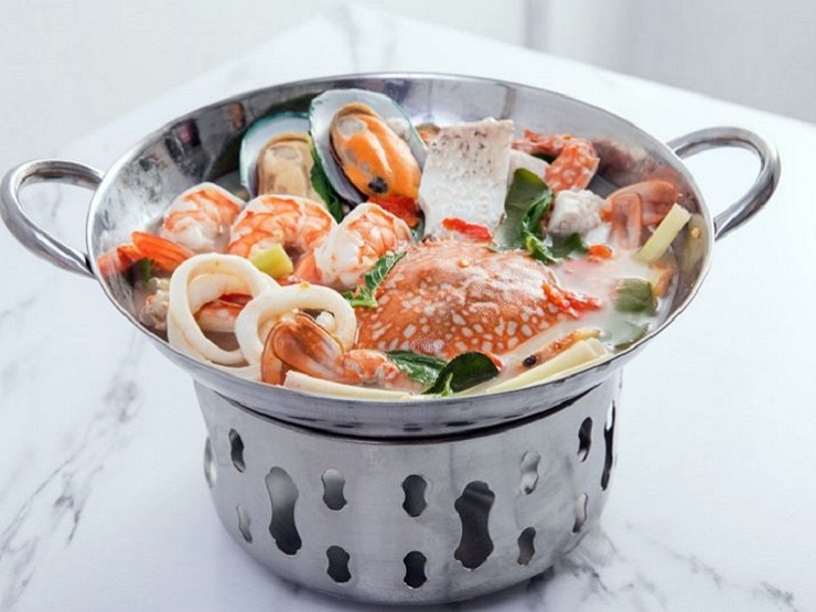 The recipe for seafood sour soup is delicious and extremely nutritious - 4