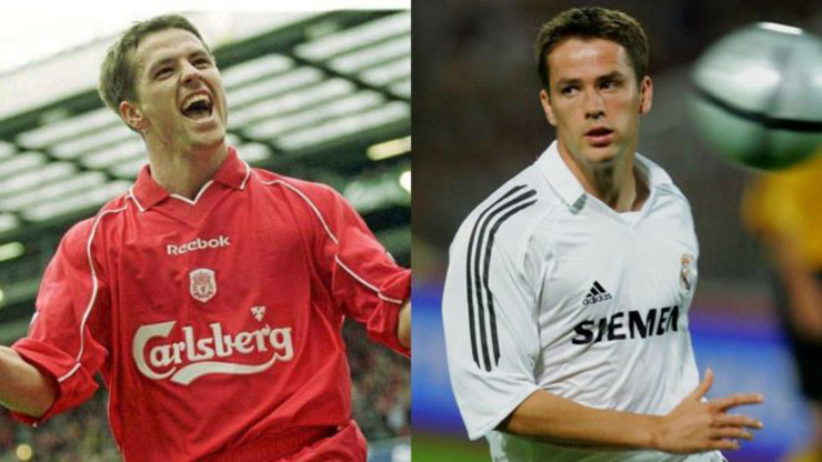 Huyền thoại Michael Owen từng thành danh ở Liverpool trước khi sang Real Madrid và chỉ chơi cho "Kền kền trắng" 1 mùa giải