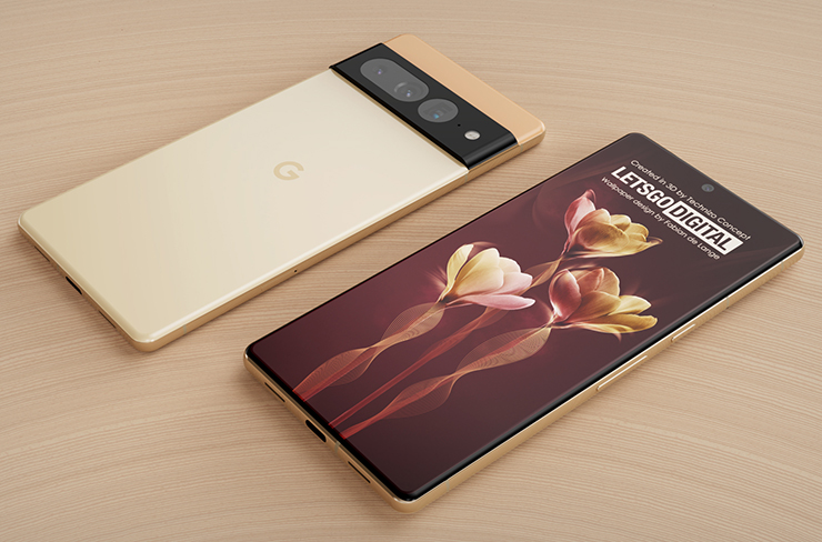 Ảnh concept Pixel 7 Pro.