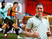 Bóng đá - Ronaldo tái xuất bảnh bao, tập cực sung cùng Bồ Đào Nha chờ đấu Tây Ban Nha