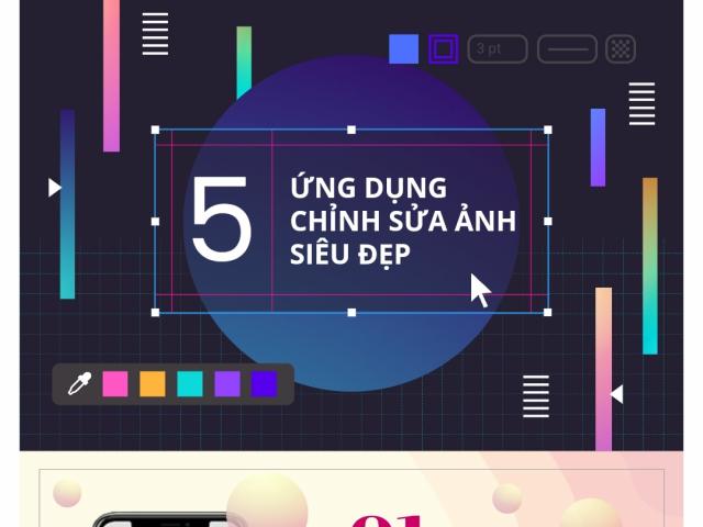 5 ứng dụng chỉnh sửa ảnh siêu đẹp