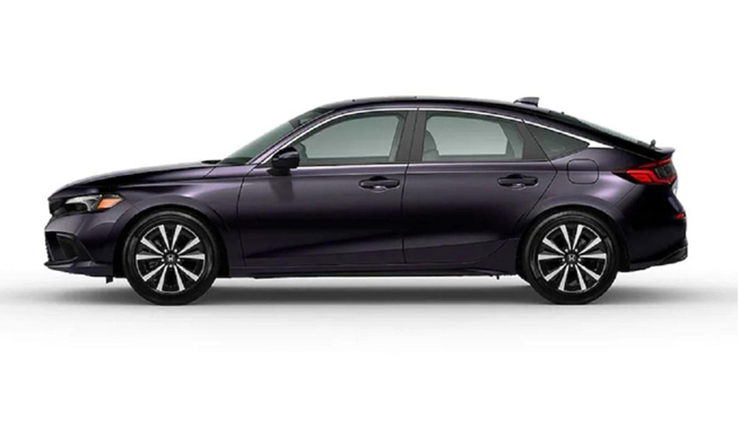 Honda Civic 2022 được bổ sung tùy chọn màu sơn tím Smokey Mauve Pearl - 3