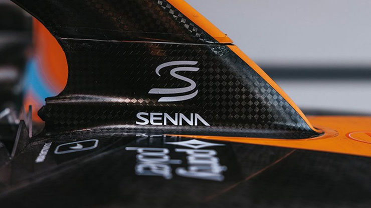 Hình ảnh của Senna sẽ vĩnh viễn có trên các chiếc xe của McLaren