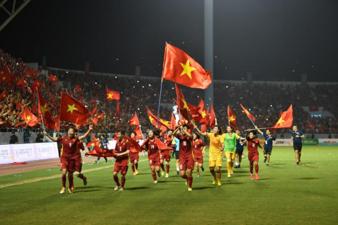 Tuyển nữ Việt Nam sẽ sang Pháp tập huấn trước khi tham dự AFF Cup 2022. Ảnh: Phong Sơn.