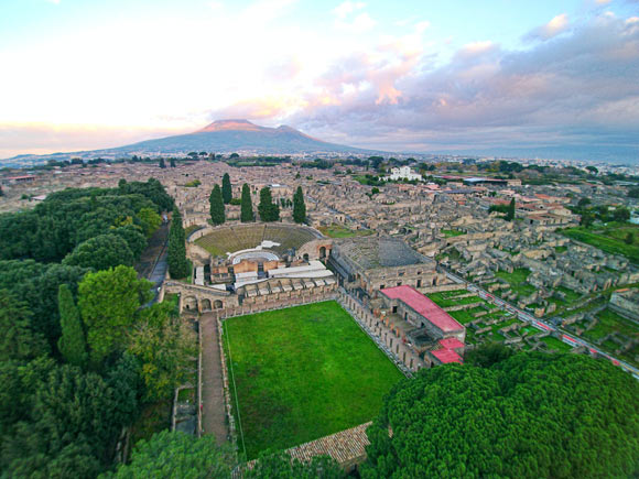 Toàn cảnh Công viên Khảo cổ Pompeii ngày nay - Ảnh: SCI-NEWS