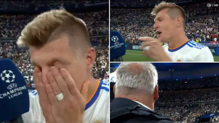 Toni Kroos mắng phóng viên ở kênh truyền hình Đức vì những câu hỏi ngớ ngẩn&nbsp;