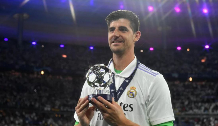 Thibaut Courtois là thủ thành thứ 3 trong lịch sử nhận giải "Cầu thủ xuất sắc nhất" ở chung kết Champions League