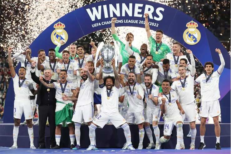 Real Madrid lần thứ 14 vô địch Cúp C1 châu Âu/Champions League