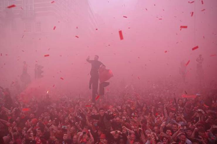 Những hình ảnh khó quên cho một mùa giải đáng nhớ của "The Kop"