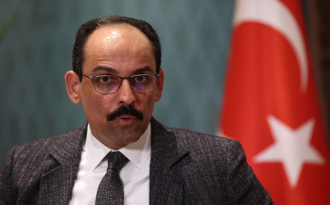 Người phát ngôn Phủ Tổng thống Thổ Nhĩ Kỳ, ông Ibrahim Kalin. Ảnh: Reuters