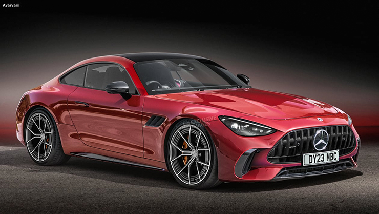 Mercedes-AMG GT thế hệ mới chạy thử nghiệm trên phố - 6