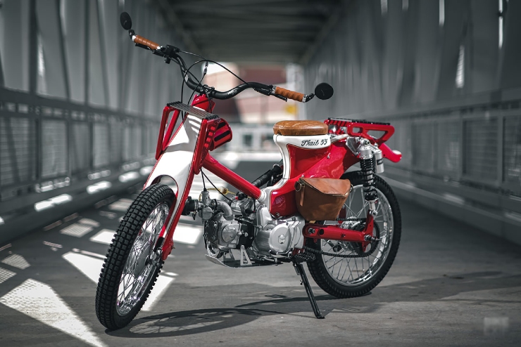 Ngắm thợ săn Honda Trail Cub 55 đời 1961 lên đồ chơi cực chất - 1