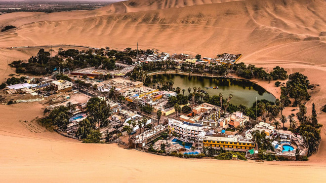 Khám phá ngôi làng ốc đảo tuyệt đẹp hiện lên như cổ tích giữa lòng sa mạc Peru - 1