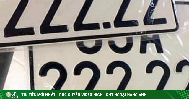 A Toyota Altis owner in Binh Thuan can press the number plate 86A-222.22