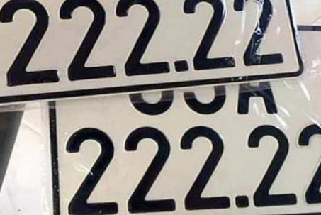 Một chủ xe Toyota Altis ở Bình Thuận bấm được biển số 86A-222.22