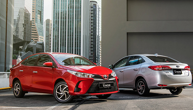 Giá xe Toyota Vios niêm yết và lăn bánh tháng 6/2022 - 1