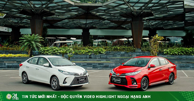 Price of Toyota Vios listed and rolled in June 2022