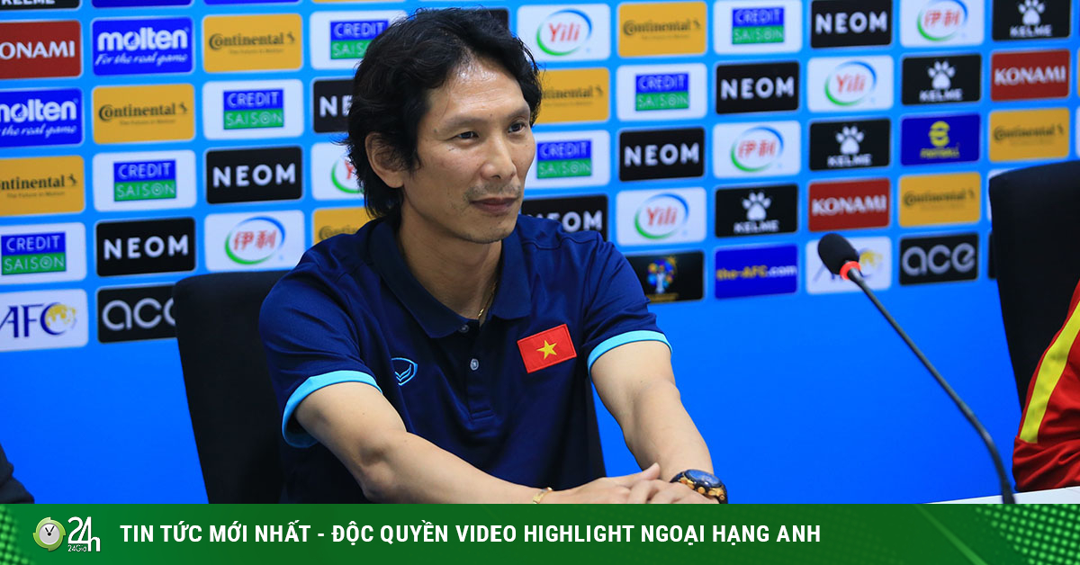 Live press conference U23 Vietnam – U23 Thailand: What did Teacher Gong say about Van Toan?