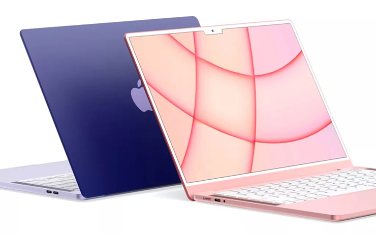 Ngất ngây với loạt MacBook Air 2022 đầy màu sắc - 1