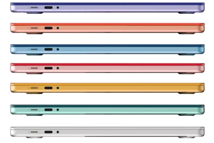Ngất ngây với loạt MacBook Air 2022 đầy màu sắc - 3