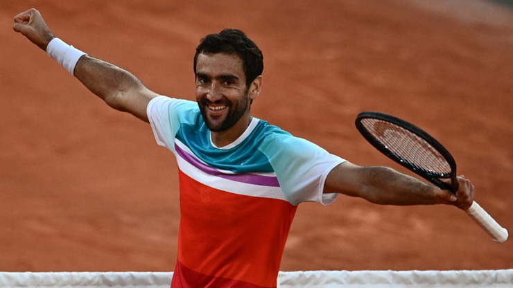 Cilic tiếp tục hành trình kỳ diệu ở Roland Garros năm nay