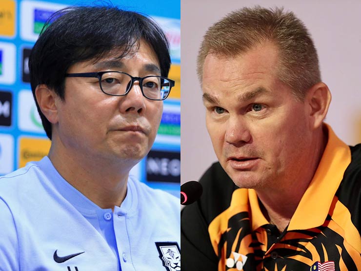 Live press conference U23 Korea - U23 Malaysia: Speeches of the two coaches after the opening match - 1