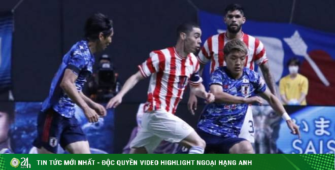 Japan – Paraguay football video: Breaking into 2 flash moments at the end of the half