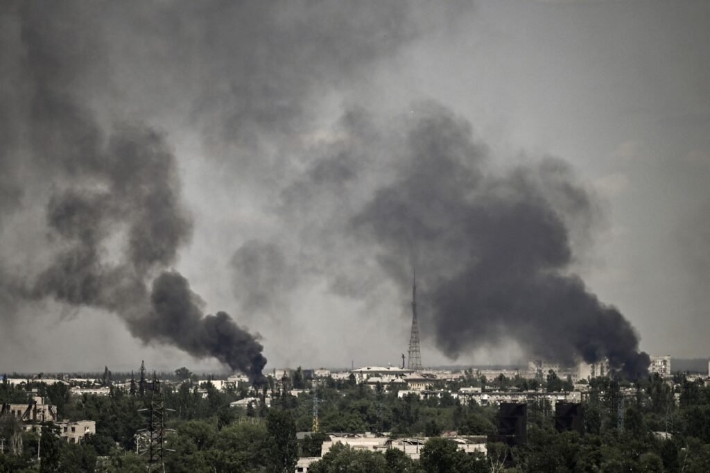 Severodonetsk đang là điểm “nóng” nhất mặt trận Donbass (ảnh: CNN)