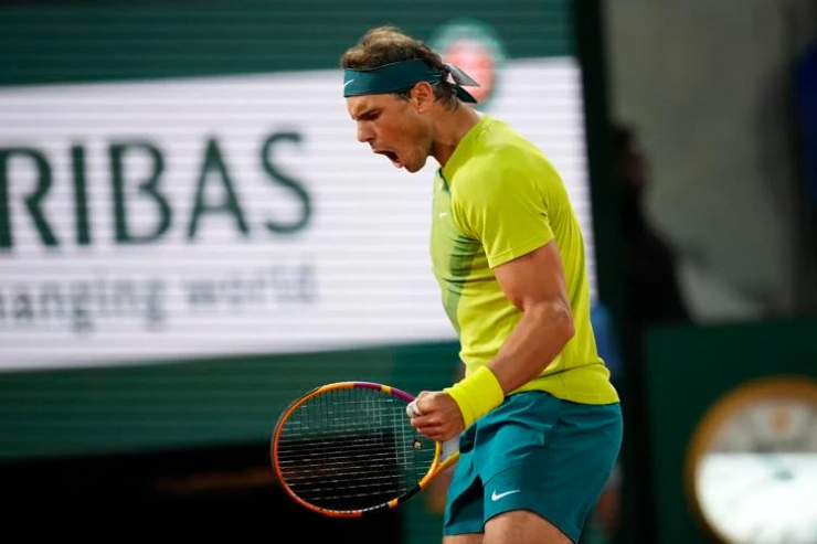 Nadal ran bravely like "Gaur", hit the "butted ribs"  Zverev - 1