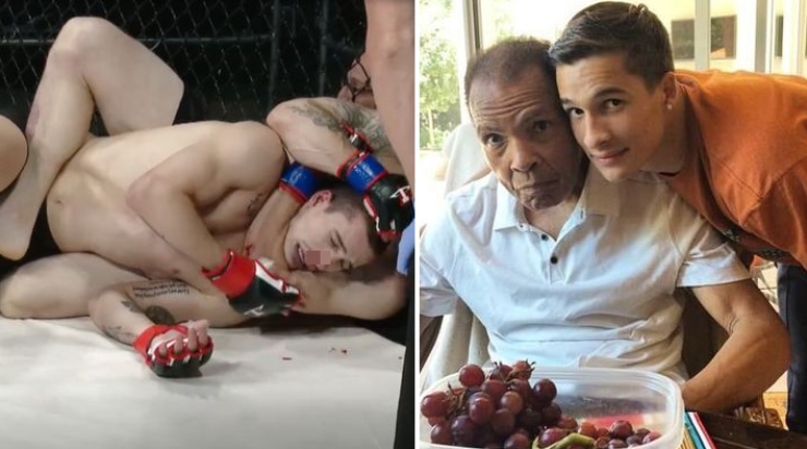 The hottest sport on the morning of June 5: Legendary grandson Ali lost his MMA debut - 1