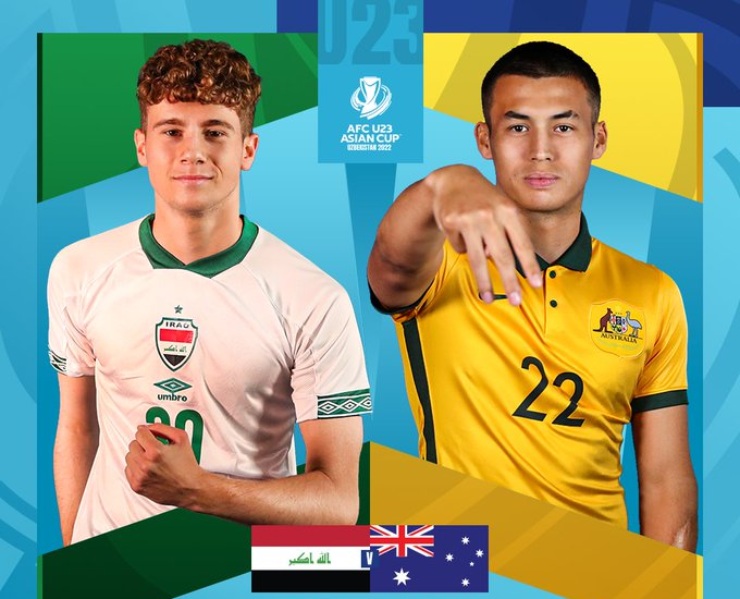 Trực tiếp bóng đá U23 Iraq - U23 Australia: Căng thẳng những phút cuối (U23 châu Á) (Hết giờ) - 2