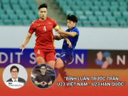 Bóng đá - U23 Việt Nam đấu người khổng lồ châu Á: Toàn cảnh trước cuộc so tài U23 Hàn Quốc