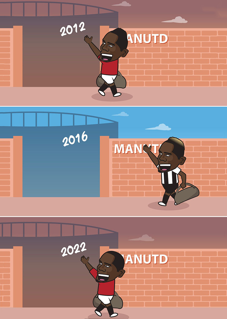 Pogba tiếp tục có cuộc tháo chạy khỏi MU.