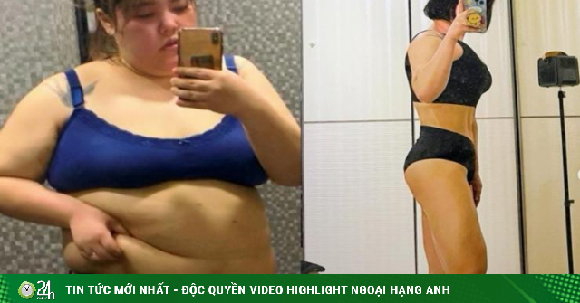 From 130 kg, “Duc Phuc lover” fiercely lost weight, turning “layers, layers” of fat into muscle-Beauty