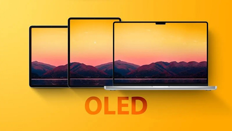 iPad Pro và MacBook tương lai sẽ chuyển sang màn hình OLED cho Samsung sản xuất.