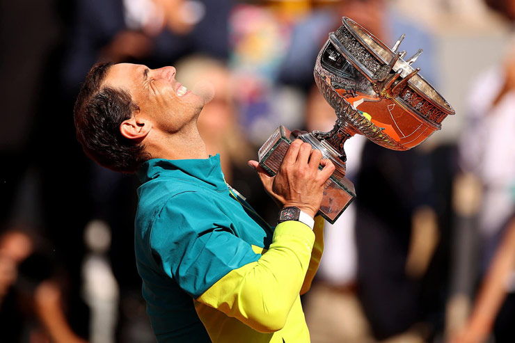 Video tennis Nadal - Ruud: Kỳ tích Nhà Vua, đăng quang sau set trắng (Chung kết Roland Garros) - 3