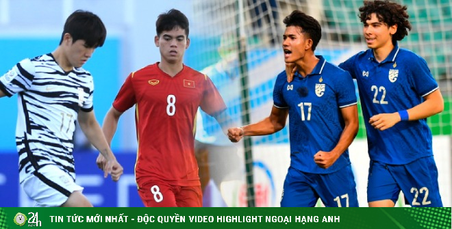 U23 Vietnam caused Korea to struggle, U23 Thailand worried about being angered by the “big man” (1 minute clip 24H football)
