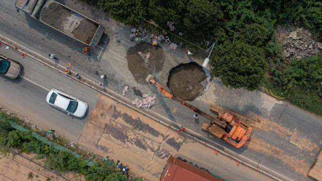 Find the cause of subsidence on the road surface in Ho Chi Minh City - 1