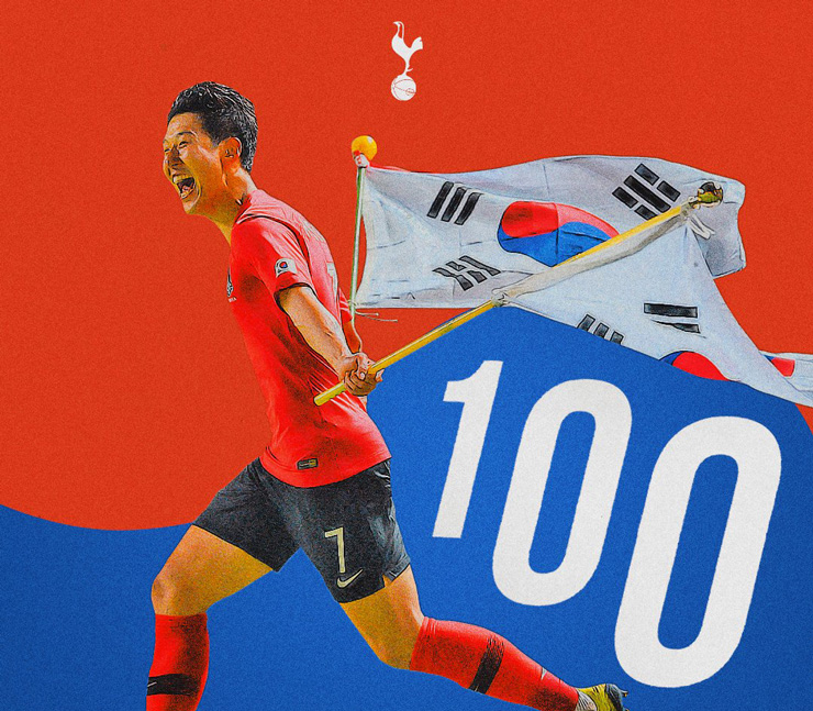 Son Heung Min kicked 100 matches for the Korean team: Very nice action, "shock"  for the price of shoes - 1