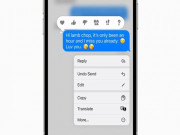 Công nghệ thông tin - iOS 16 cho “biến tấu” và “thu hồi” nội dung tin nhắn iMessage