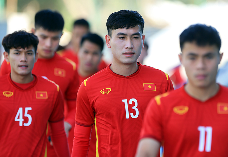 Surprised U23 Vietnam came to the wrong U23 training ground Thailand before Malaysia match - 1